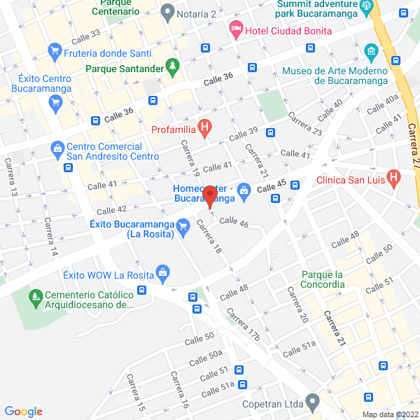 Map of Allí Donde Tu Sabes
