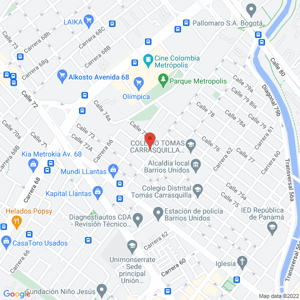 Map of Aiec Ltda.