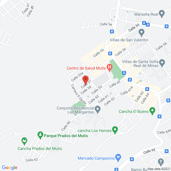 Map of Aikido Bucaramanga Kyoiku Budo Aiki