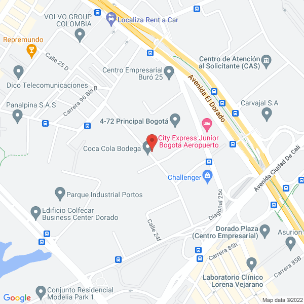 Map of Airetach S.A.