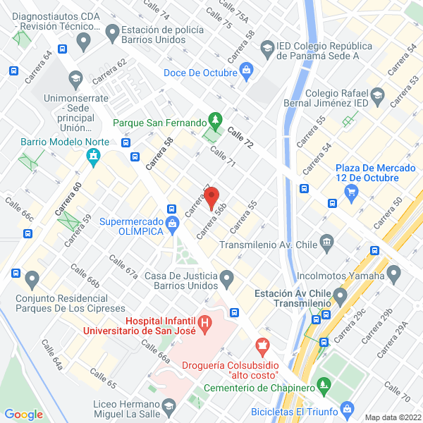 Map of Aislamientos Especiales