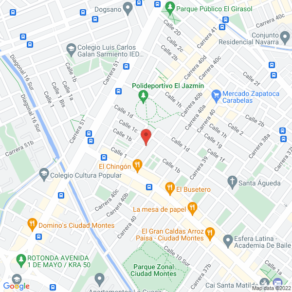 Map of Akros Studio 40