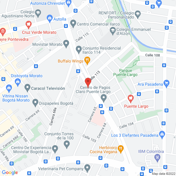Map of Alfarcos S.A.S.