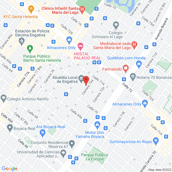 Map of Alformaequip R.O.