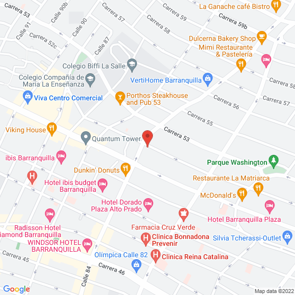 Map of Alianza Odontológica Tiv
