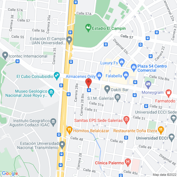 Mapa de Alianza Proactiva Cs S.A.S.