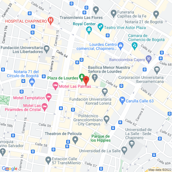 Map of Alianza Tour
