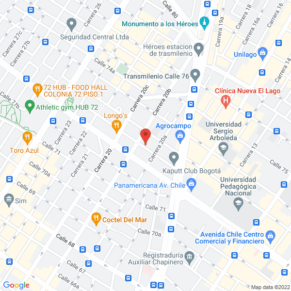 Map of Alicia Giraldo E Hijos Ltda.