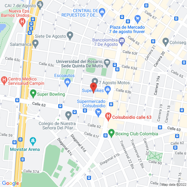 Map of Alimeco Ltda.