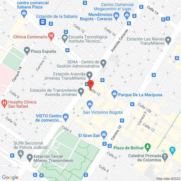 Map of Almacén Musical La Tienda De Los Músicos No.2