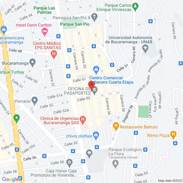 Map of Almacén Panamá