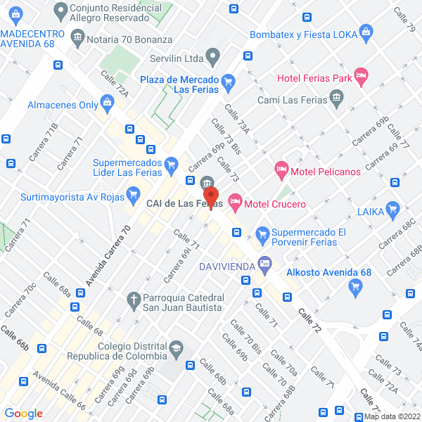 Map of Almacén Y Compraventa Súper 2