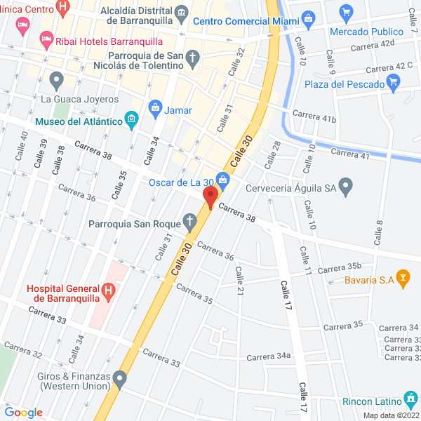 Map of Almacen Halim