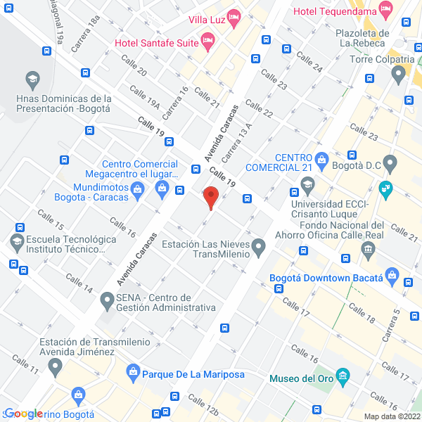 Mapa de Compañia De Confecciones Conseguridad