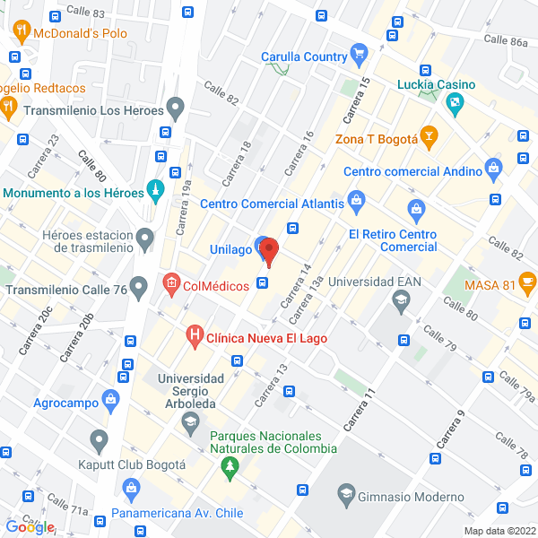 Map of Almacén De Adornos