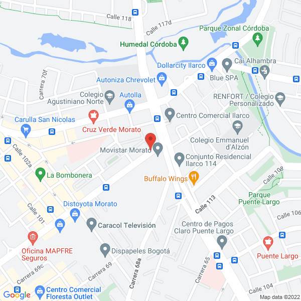 Mapa de Almacén De Disfraces Luis XV