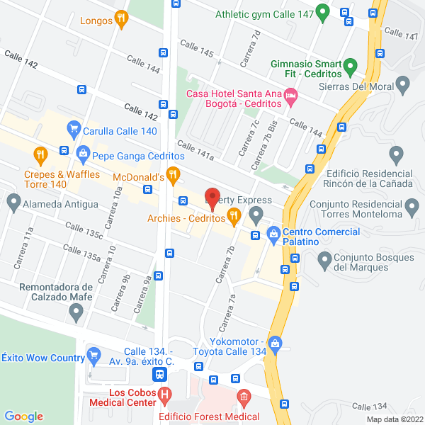 Map of Almacen Innova X2