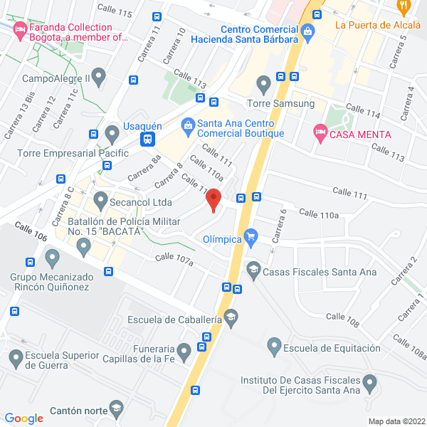 Map of Alc Arquitectos