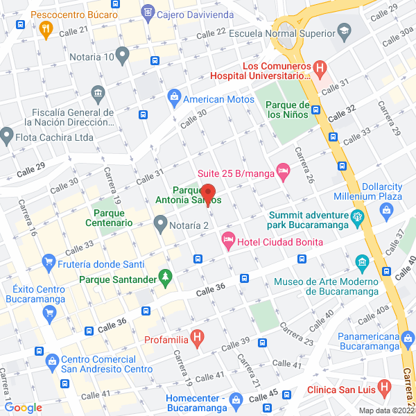 Map of Almacen Master Sound On Line