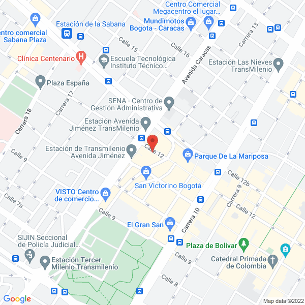 Mapa de Almacen Mil Camisas