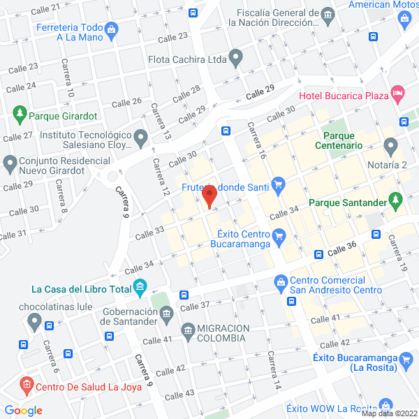 Map of Multinacional De Vidrio Y Aluminio