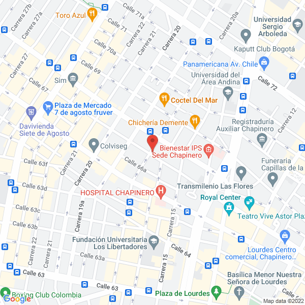 Mapa de Almacén De Muebles Vienés