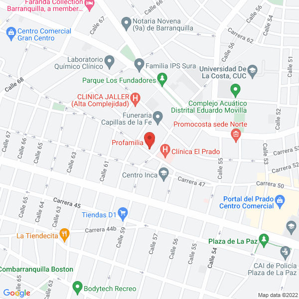 Map of Ambientes García