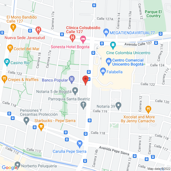 Mapa de Ambrosia Virtual Shop