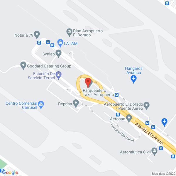 Map of Ambulancia Aerea