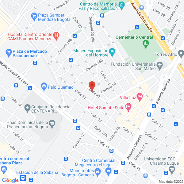 Map of Americana Automotriz Ltda.