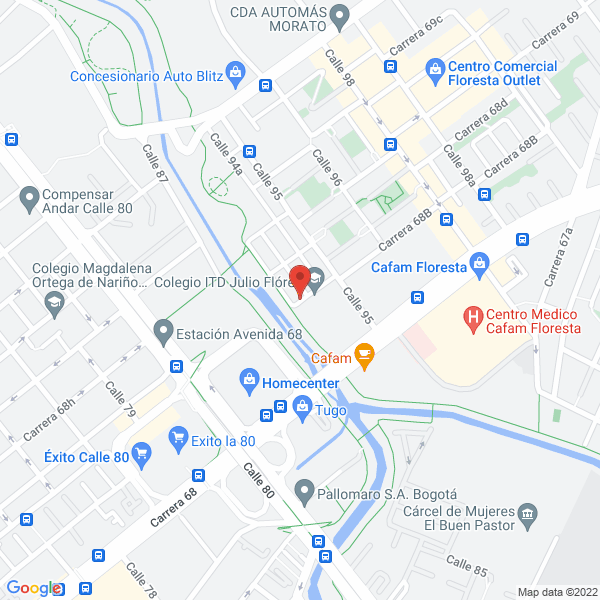 Map of Amg Objetos Publicitarios