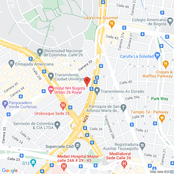 Mapa de Gimnasia Amiguitos Del Mundo