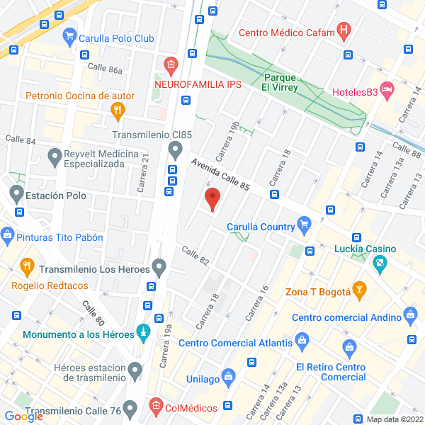 Map of Aparcar Ltda.