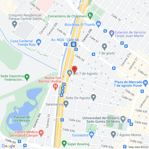 Map of Apc Autopachas Y Conectores