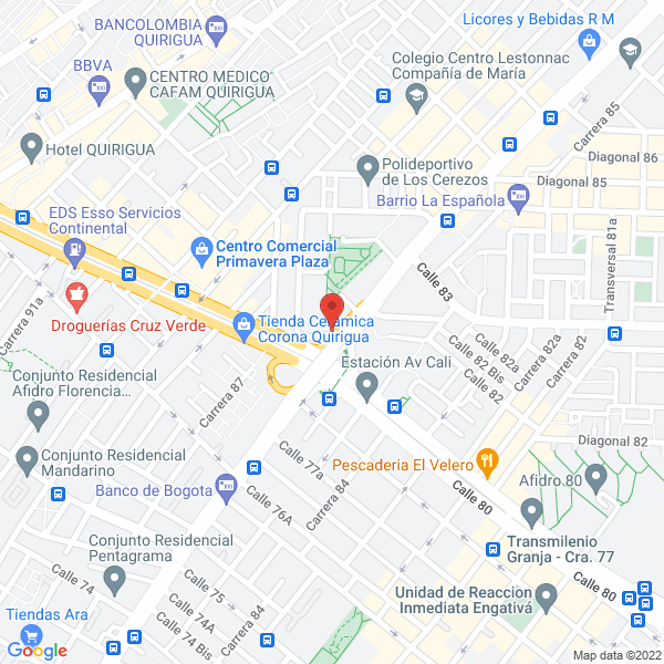 Map of Aplicacion Publicitaria S.A.S.