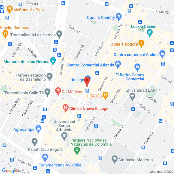 Map of Almacén J.M. Sistemas
