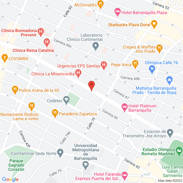 Map of L.R. Peláez Baterías Y Repuestos Centro De Servicios