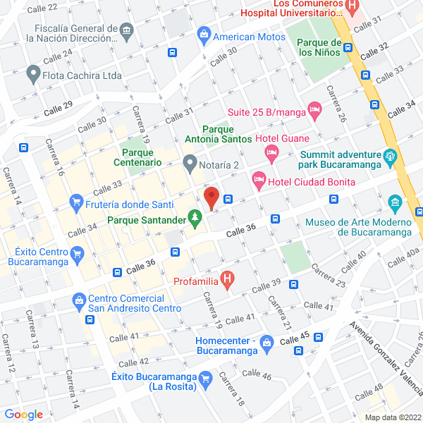 Map of Almacen Mudesa