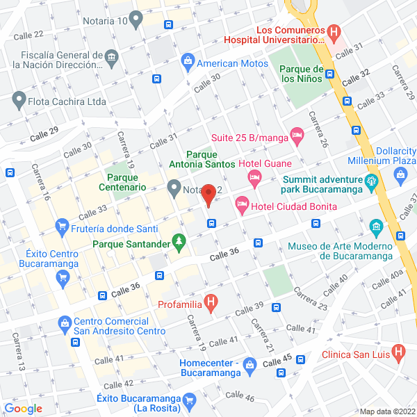 Map of Bubble Fresh