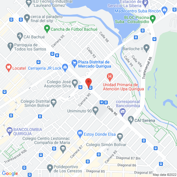 Map of Bunker Express