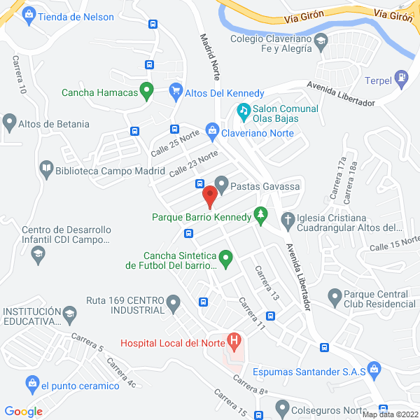 Map of Distri Willy