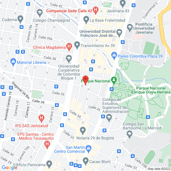 Map of Centro Andino De Estudios Técnicos