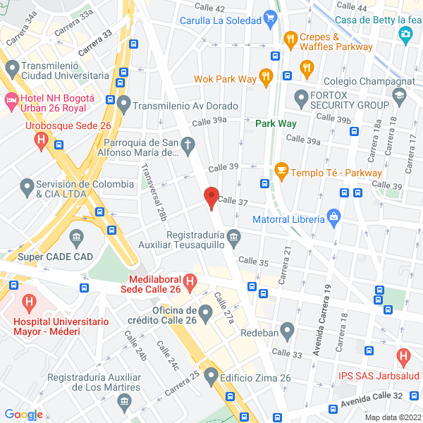Map of Centro De Belleza Fabián Chacón
