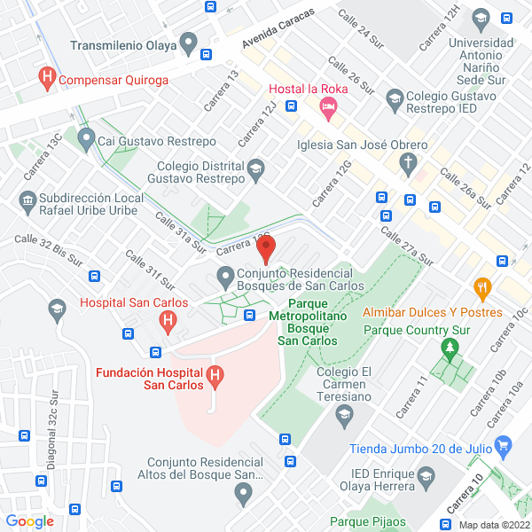 Map of Cabinas Y Repuestos