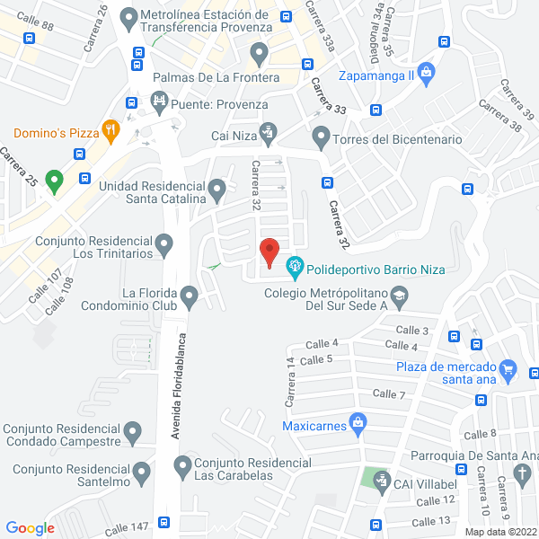Map of Cacharreria Adornos La Gaviota