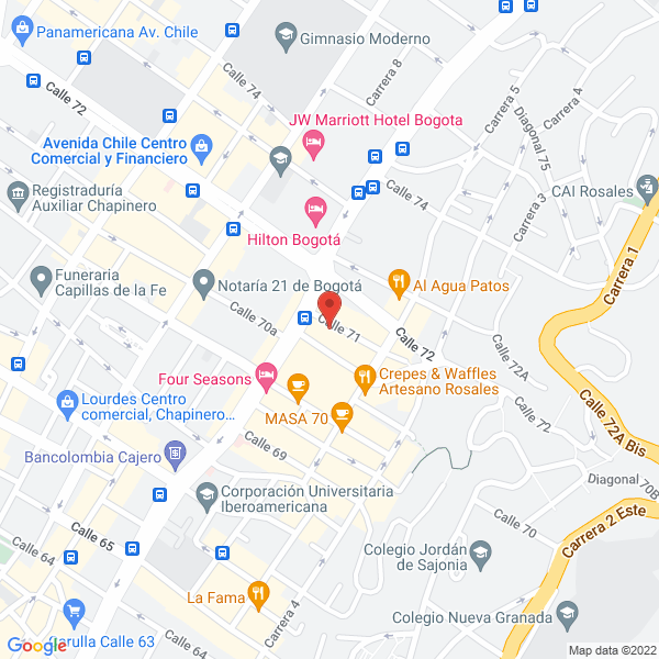 Map of Bcm Viajes Y Turismo E.U.