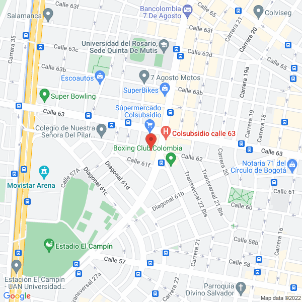Map of Bejarano Corradine S.A.S.