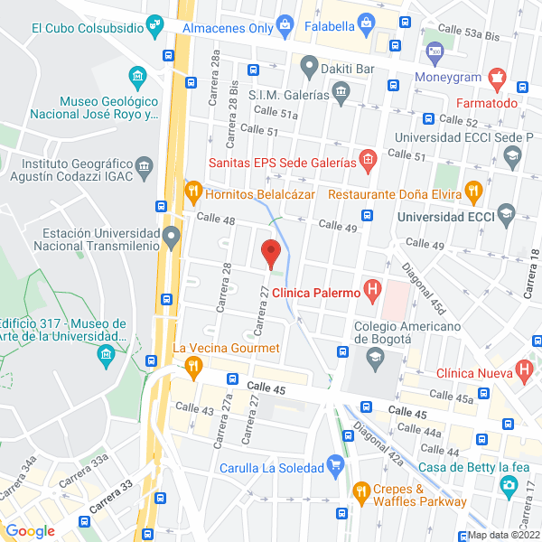 Mapa de Bejarano Soto Y Cía. Ltda. Asesores De Seguros