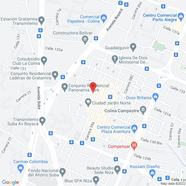 Mapa de Belleza A Sus Pisos Pulidora San José Ltda