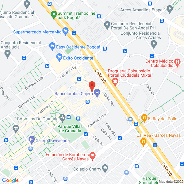 Map of Belleza Angelical G K